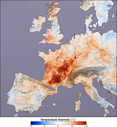 Europæisk hedebølge i 2003